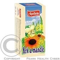 Apotheke Krk a mandle čaj 20x1.5g