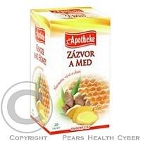 APOTHEKE Zázvor a med čaj 20x2g