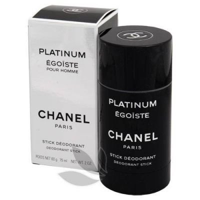 Chanel Égoiste Platinum - tuhý deodorant 75 ml