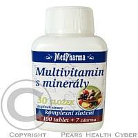 MedPharma Multivitamín s minerály 30 složek tbl. 107