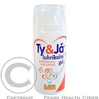 Lubrikační gel Ty & Já parfémovaný vůní jahody 100 ml Dr. Müller