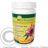 Echinacea 100 mg + Vitamín C 500 mg + Zinek 10 mg tbl. 90