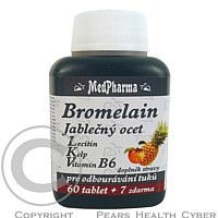 MedPharma Bromelain + jabl. ocet + lecitin tbl. 67