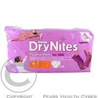 Huggies Dry Nites Medium 4-7 let (17-30 kg) Girls 10 ks