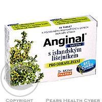 Anginal tablety s island. lišejníkem tbl. 16