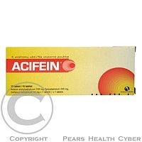 ACIFEIN  10 Tablety
