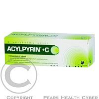 ACYLPYRIN + C  12 Šumivé tablety