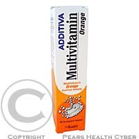 Additiva multivitamin tbl. eff. 20 pomeranč