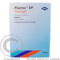 FLECTOR 180MG léčivé náplasti 5