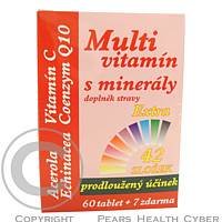 Medpharma Multivitamín s minerály + extra C 67 tablet