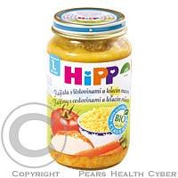 HIPP DĚTSKÉ MENU rajčata s těst.+tel.mas.220gCZ6830