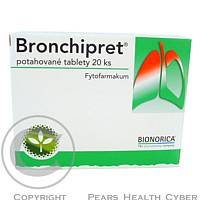 BRONCHIPRET POTAHOVANÉ TABLETY TBL OBD 20