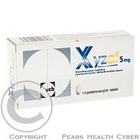 XYZAL  14X5MG Potahované tablety