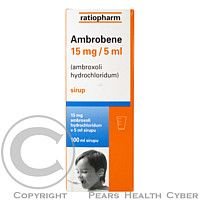 AMBROBENE 15 MG/5 ML  1X100ML Sirup