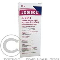 JODISOL SPRAY 38,5MG/G kožní podání sprej, roztok 1X75G