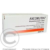 ASCORUTIN  50 Potahované tablety