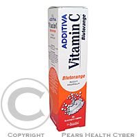 ADDITIVA VITAMIN C BLUTORANGE TBL EFF 20X1GM