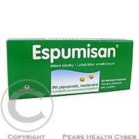 ESPUMISAN  50X40MG Tobolky