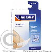 BEIERSDORF AG Hansaplast Universal Water resistant voděodolná náplast (6cmx1m) 1x1 ks 1 ks