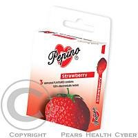 Prezervativ Pepino aroma jahoda 3ks
