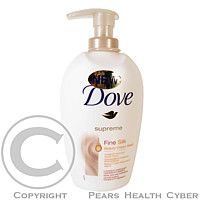 Dove Silk Fine tekuté mýdlo s pumpičkou bílá orchidej 250 ml