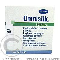 Náplast Omnisilk bílé hedvábí 1.25 cmx5 m 1 ks