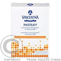 Vincentka pastilky ovocné 18 x 1200 mg