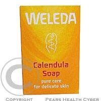 Weleda Calendula Soap unisex měsíčkové rostlinné mýdlo 100 g unisex
