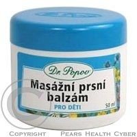 Masážní prsní balzám pro děti 50ml Dr.Popov