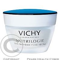 Vichy Nutrilogie 1 dámský denní pleťový krém pro suchou pleť 50 ml pro ženy