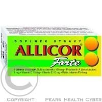 Allicor Forte česnek tbl.60+C+E+P+BETA