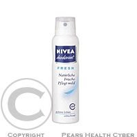 Nivea Fresh Natural 48h dámský deodorant ve spreji bez obsahu hliníku 150 ml pro ženy