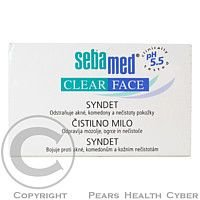 Sebamed Čisticí mýdlo pro problematickou pokožku Syndet Clear Face (Cleansing Bar) 100 g