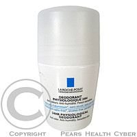 La Roche-Posay Physiologique fyziologický deodorant roll-on pro citlivou pokožku 50 ml