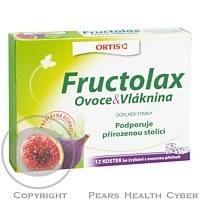 Ortis Fructolax 12 žvýkacích kostek CZ/SK