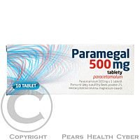 PARAMEGAL 500 MG  10X500MG Tablety
