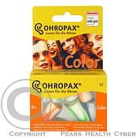 Ohropax OHROPAX COLOR Ušní vložky v plastovém obalu 1x8 ks 8 ks