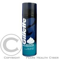 Gillette Shave Foam Original Scent Sensitive pánská pěna na holení pro citlivou pokožku 200 ml pro muže