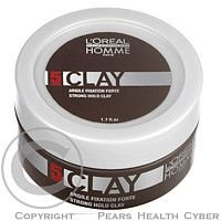 L'Oréal Professionnel Stylingová hlína pro muže Clay (Strong Hold Matt Clay) 50 ml