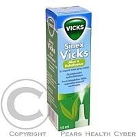 Sinex Vicks nosní sprej s aloe a eukalyptus 0,5 mg/ml 1x15 ml/7.5 mg