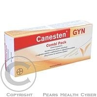 CANESTEN GYN COMBI PACK  1 + DRM CRM 20GM Poševní tobolky