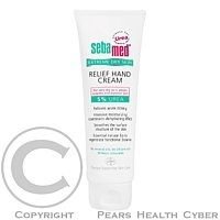 SebaMed Extreme Dry Skin Relief Hand Cream 5% Urea regenerační krém na ruce s extrémně suchou pokožkou 75 ml pro ženy
