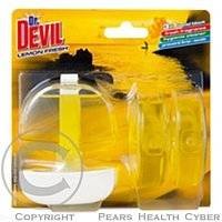 Dr.Devil WC blok tekutý Lemon fresh 3x55ml