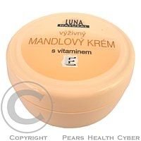 LUNA Natural pleťový krém 200ml mandlový s vitaminem E