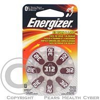 Energizer knoflíkový článek ZA 312 1.4 V 8 ks 160 mAh zinko-vzduchová Hearing Aid PR41
