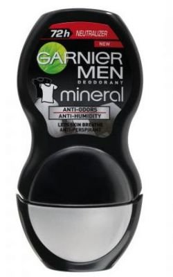 Garnier Minerální antiperspirant Invisible Roll-on pro muže 50 ml