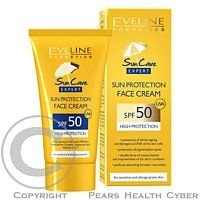 Eveline SunCare opalovací krém na obličej SPF 50 50 ml