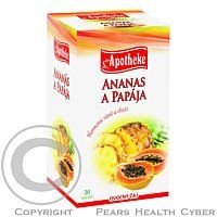 APOTHEKE Ananas a papája 20x2g