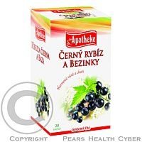 APOTHEKE Černý rybíz a bezinky 20x2g