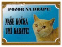Tabulka DAFIKO kočka - 1ks
